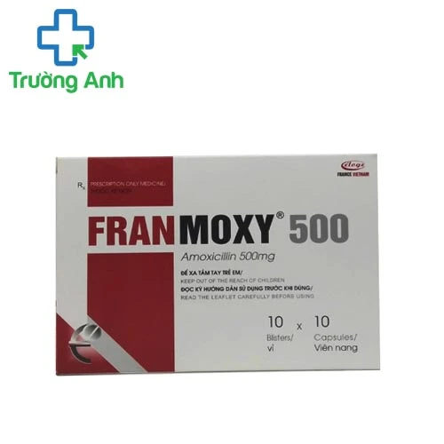Franmoxy 500mg - Thuốc kháng sinh hiệu quả của Eloge VN