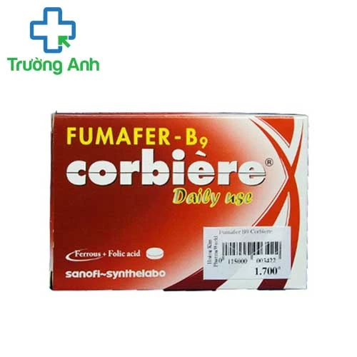 Fumafer B9 corbiere Daily - Thuốc giúp bổ sung sắt cho cơ thể hiệu quả