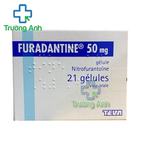 Furadantine 50mg Teva - Thuốc điều trị nhiễm khuẩn hiệu quả