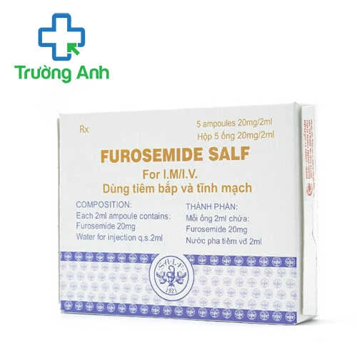 Furosemide Salf - Thuốc điều trị phù nề hiệu quả của Italy