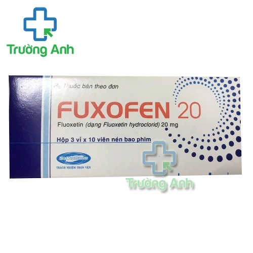 Fuxofen 20 - Thuốc điều trị trầm cảm hiệu quả của SAVIPHARM J.S.C