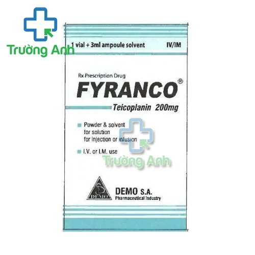Fyranco 200mg - Thuốc điều trị nhiễm khuẩn hiệu quả của Hy Lạp