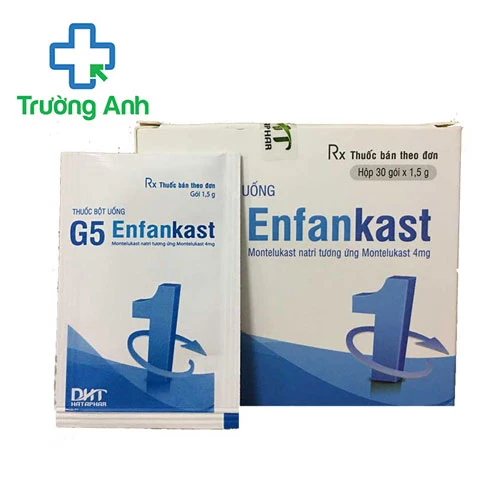 G5 Enfankast - Điều trị hen phế quản, viêm mũi dị ứng của Hataphar