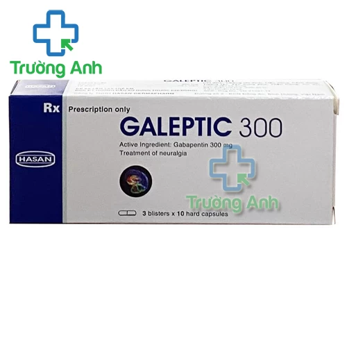 Galeptic 300 Hasan - Thuốc điều trị bệnh động kinh cục bộ