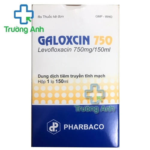 Galoxcin 750mg/150ml Inj - Thuốc điều trị nhiễm khuẩn hiệu quả của Pharbaco