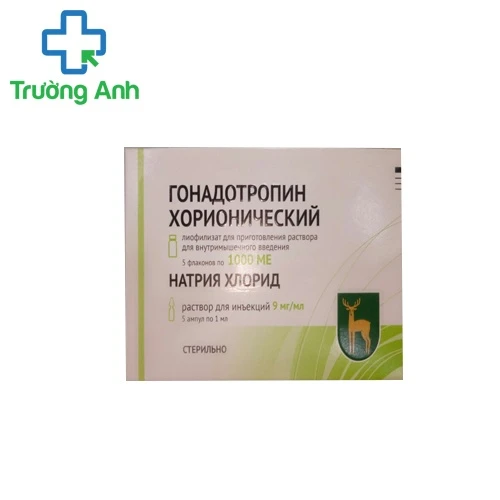 Ganadotropine Chorion - Thuốc tiêm hiếm muộn của Nga (Thay IVF C)
