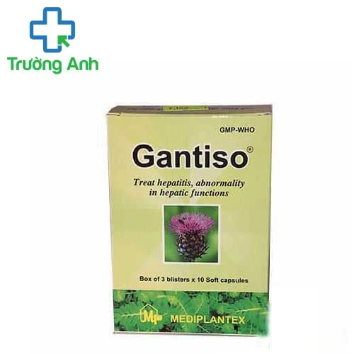 Gantiso - Giúp điều trị viêm gan cấp và mãn tính hiệu quả