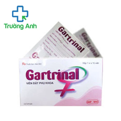 Gartrinal - Viên đặt điều trị viêm âm đạo hiệu quả