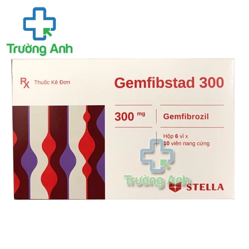 Gemfibstad 300mg - Thuốc hạ mỡ máu hiệu quả của Stada