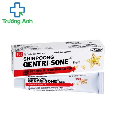 Shinpoong Gentrisone 20g - Thuốc điều trị viêm da và dị ứng hiệu quả