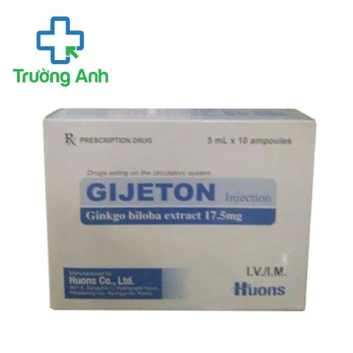Gijeton Injection 17,5mg/5ml - Thuốc điều trị rối loạn tuần hoàn ngoại biên