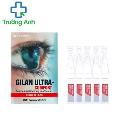 Gilan Ultra Comfort 0.3% - Thuốc nhỏ mắt trị khô mắt hiệu quả của Nga