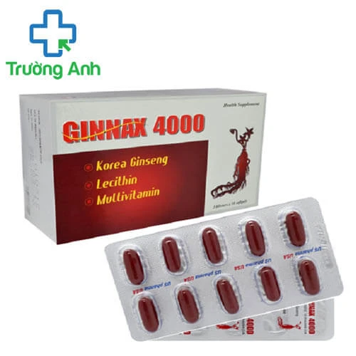 GINNAX 4000 USP - Giúp tăng cường thể lực cho cơ thể hiệu quả