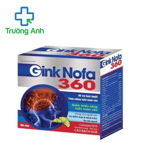 Gink Nofa 360 Santex - Hỗ trợ hoạt huyết tăng cường tuần hoàn não