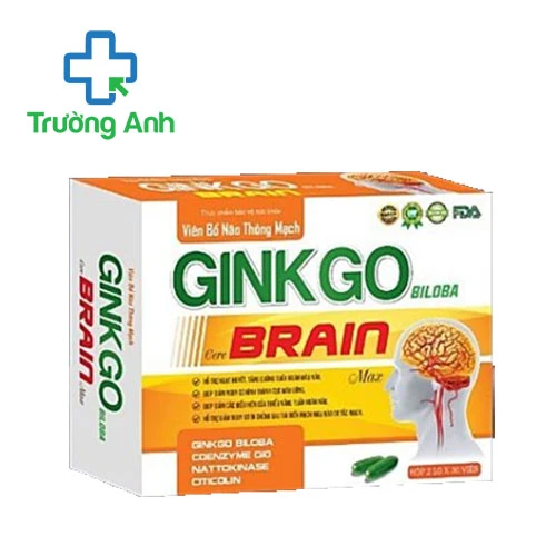 Ginkgo Biloba Cere Brain Max - Hỗ trợ tăng cường tuần hoàn não