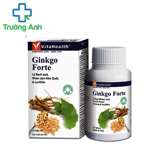 Ginkgo Forte - Thuốc tăng cường tuần hoàn máu não hiệu quả