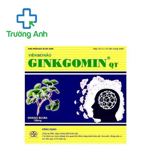 Ginkgomin QT Phương Đông - Hỗ trợ hoạt huyết, lưu thông máu não