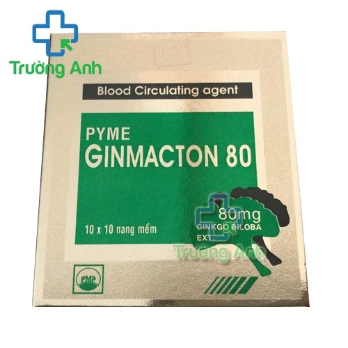 PymeGINMACTON 80mg - Thuốc điều trị rối loạn chức năng não