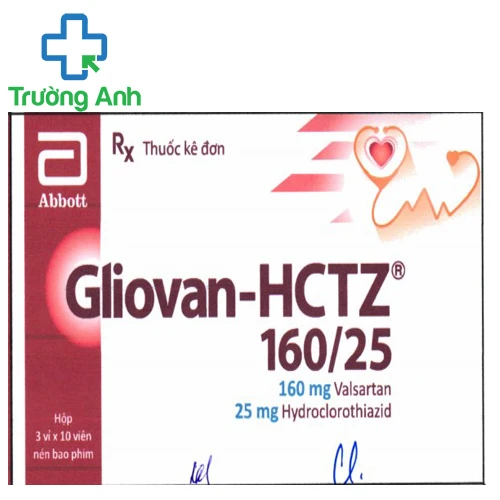Gliovan-Hctz 160/25 - Thuốc điều trị tăng huyết áp hiệu quả của Glomed