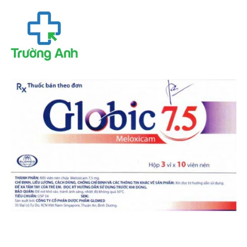 Globic 7.5mg Glomed - Thuốc điều trị dài hạn viêm xương khớp hiệu quả
