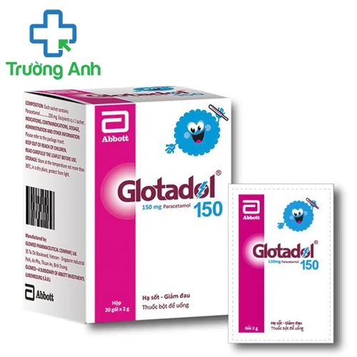 Glotadol 150 - Thuốc giảm đau, hạ sốt hiệu quả của Glomed