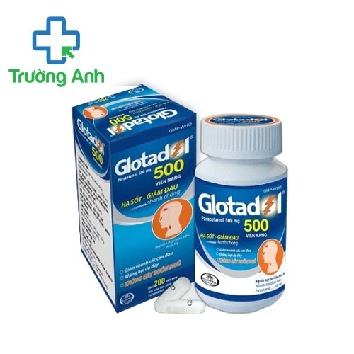 Glotadol 500 - Thuốc giảm đau hạ sốt hiệu quả