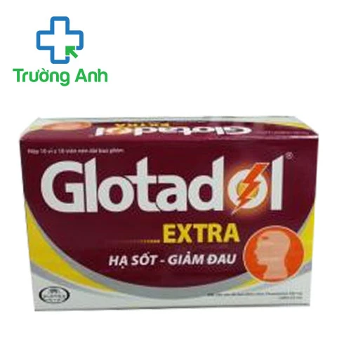 Glotadol Extra Glomed - Thuốc giảm đau hạ sốt hiệu quả