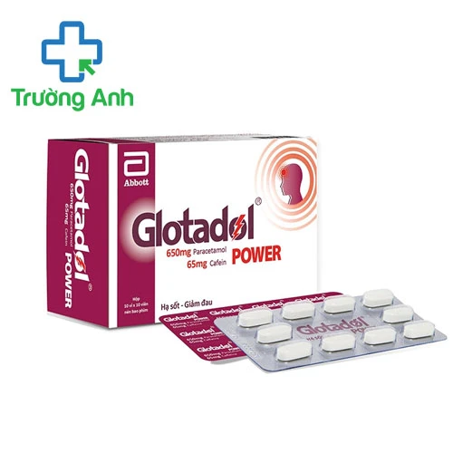Glotadol Power - Thuốc giảm đau hạ sốt hiệu quả của Glomed