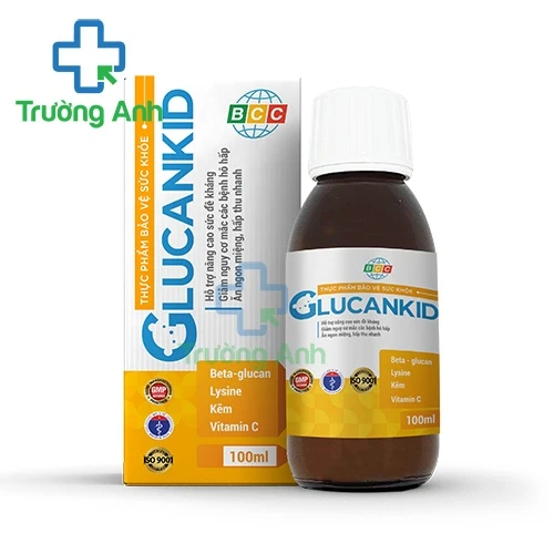 BCC Glucankid - Giúp tăng cường sức khỏe và sức đề kháng hiệu quả