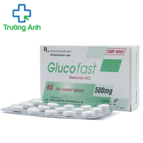 Glucofast 500mg - Thuốc điều trị bệnh tiểu đường hiệu quả của Mebiphar