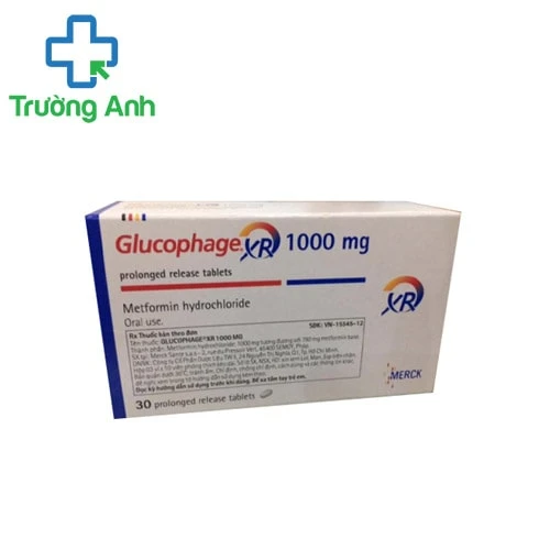 Glucophage XR 1000mg - Thuốc điều trị bệnh tiểu đường hiệu quả