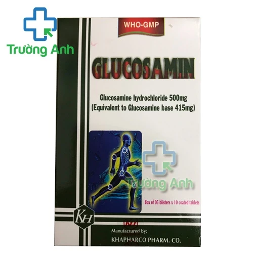 Glucosamin 500mg Khapharco - Thuốc giảm đau, chống viêm xương khớp hiệu quả