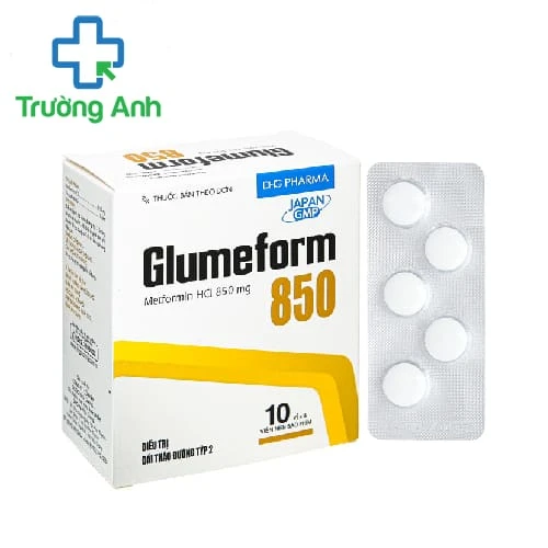 Glumeform 850 DHG - Điều trị đái tháo đường hiệu quả