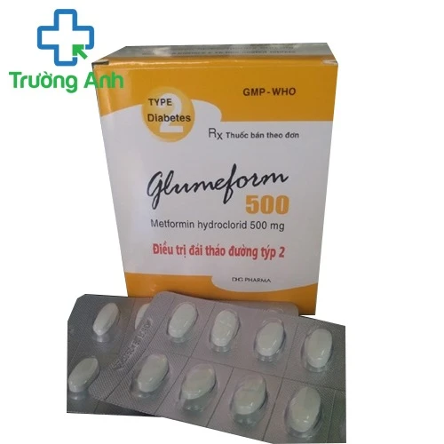 Glumeform 500mg - Thuốc điều trị bệnh đái tháo đường hiệu quả