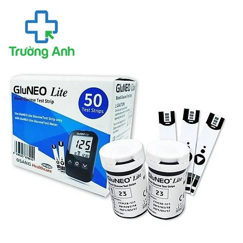 GluNEO Lite (50 que) - Que thử đường huyết hiệu quả 