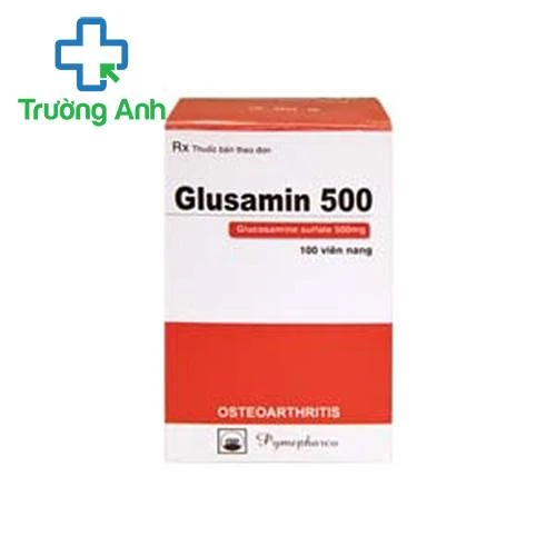 Glusamin 500mg Pymepharco - Giúp giảm triệu chứng của thoái hóa khớp gối hiệu quả