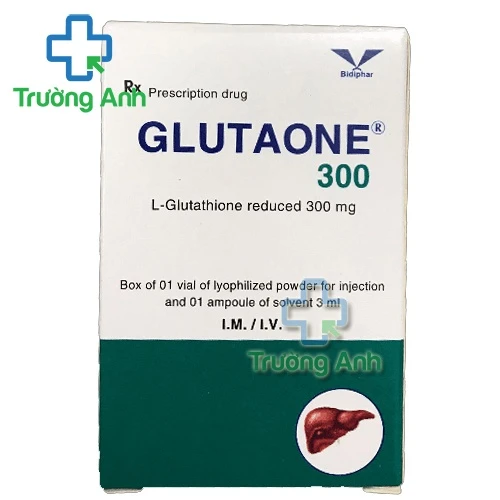 Glutaone 300 Bidiphar - Thuốc giảm độc tính trên hệ thần kinh hiệu quả