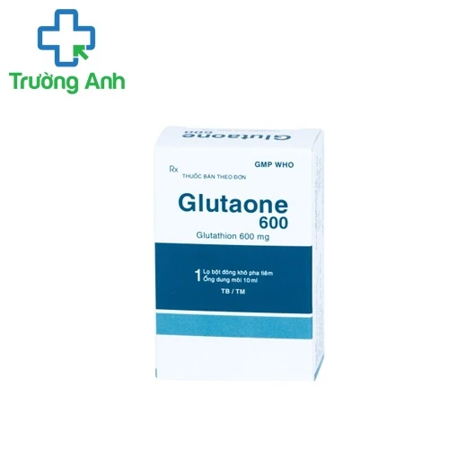 Glutaone 600mg - Thuốc làm giảm độc tính trên hệ thần kinh của Bidiphar
