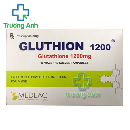 Thuốc bột pha tiêm Gluthion Medlac 1200mg