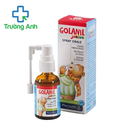 Golanil Junior Spray Orale (trẻ em) - Xịt họng giúp làm mát dịu họng hiệu quả