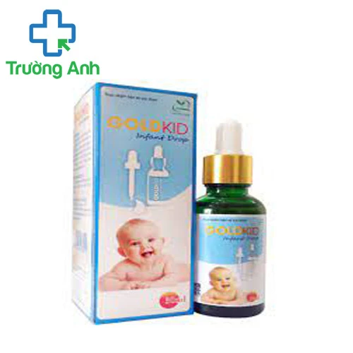 Gold Kid infant Drop - Giúp bổ sung các chất cần thiết cho trẻ hiệu quả