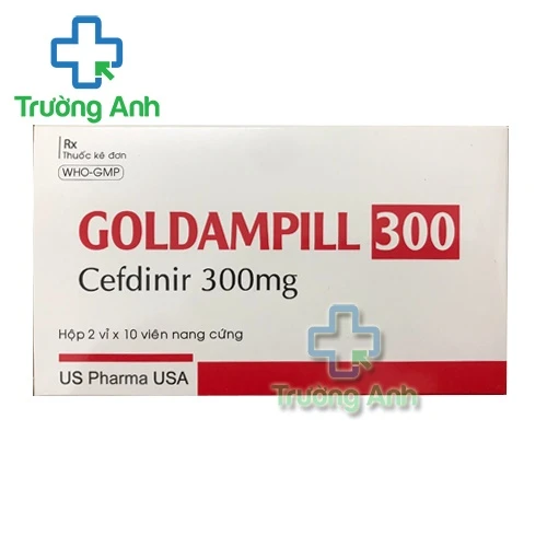 Goldampill 300mg - Thuốc điều trị viêm, nhiễm khuẩn hiệu quả