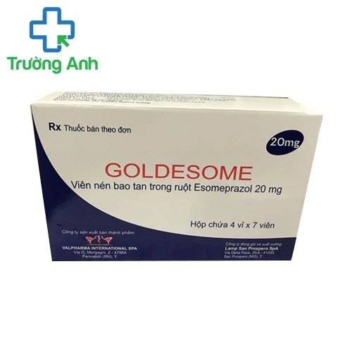 Goldesome 20mg - Thuốc điều trị viêm loét dạ dày tá tràng hiệu quả của Ý