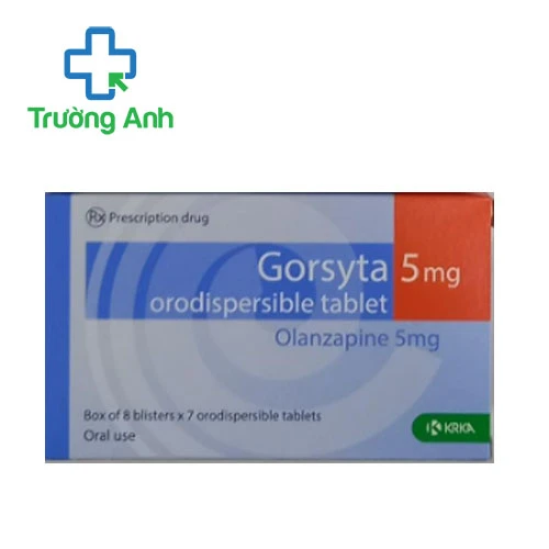 Gorsyta Orodispersible Tablet 5mg Krka - Thuốc điều trị tâm thần phân liệt