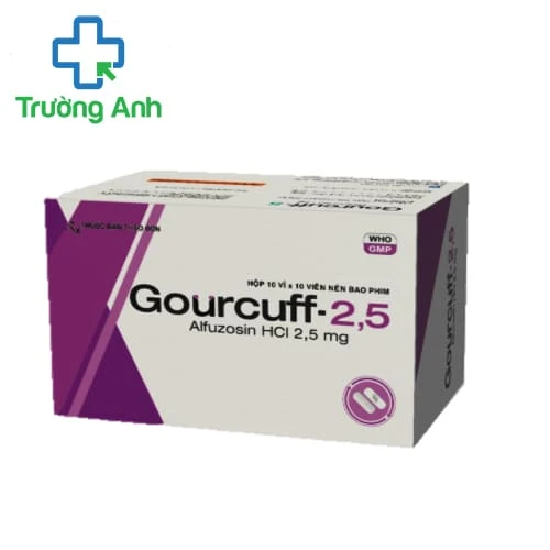 Gourcuff-2,5 Davipharm - Điều trị u phì đại tuyến tiền liệt