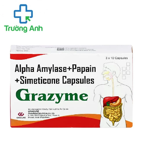 Grazyme Gracure - Thuốc kích thích tiêu hóa hiệu quả
