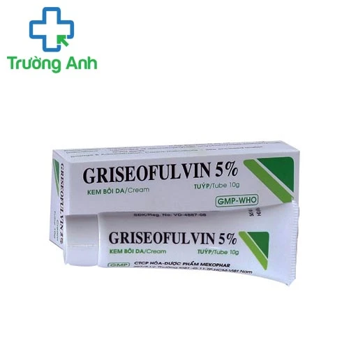 Griseofulvin 5% Mekophar - Thuốc điều trị nhiễm nấm ngoài da hiệu quả