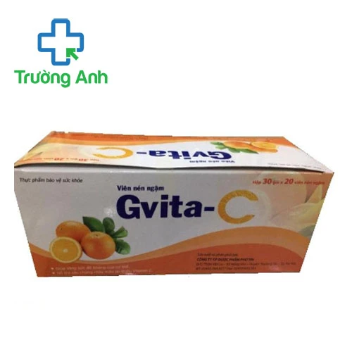 Gvita - C Mekopharm - Hỗ trợ bổ sung vitamin C cho cơ thể