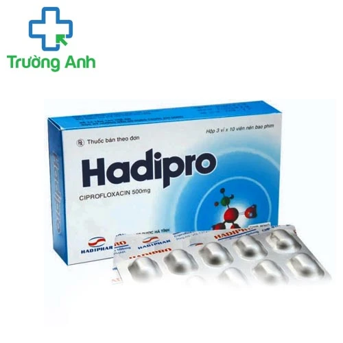 Hadipro 500mg - Thuốc điều trị nhiễm khuẩn hiệu quả của Hadiphar