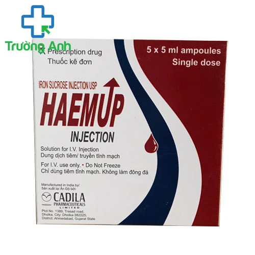Haemup injection - Thuốc tiêm sắt của Cadila Ấn Độ